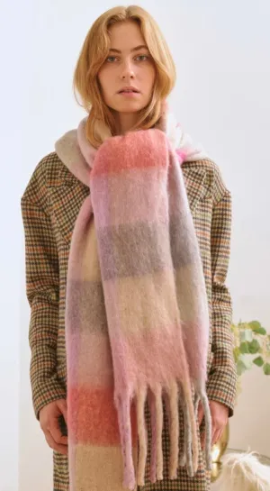Cozy and Serene Soft Pastels Scarf!