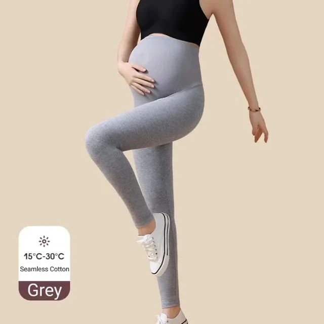 Maternity Leggings Comfortable Maternity Cotton Leggings