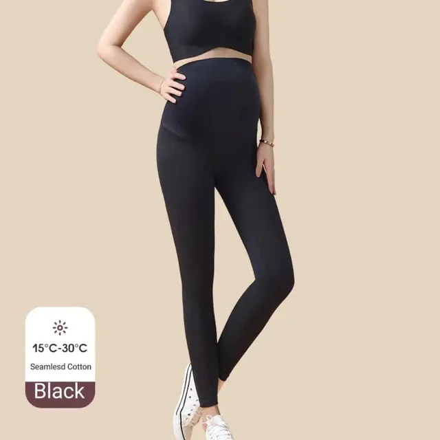Maternity Leggings Comfortable Maternity Cotton Leggings