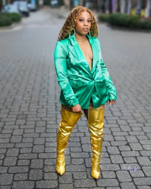 Silk Blazer