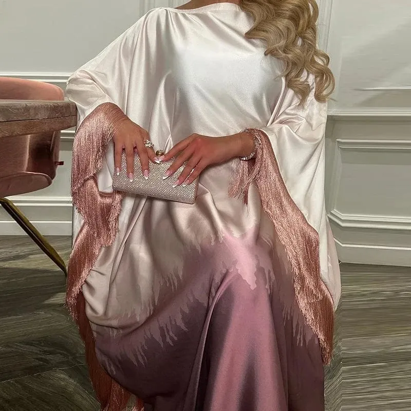 Women's  Formal Batwing Sleeve Party Dresses