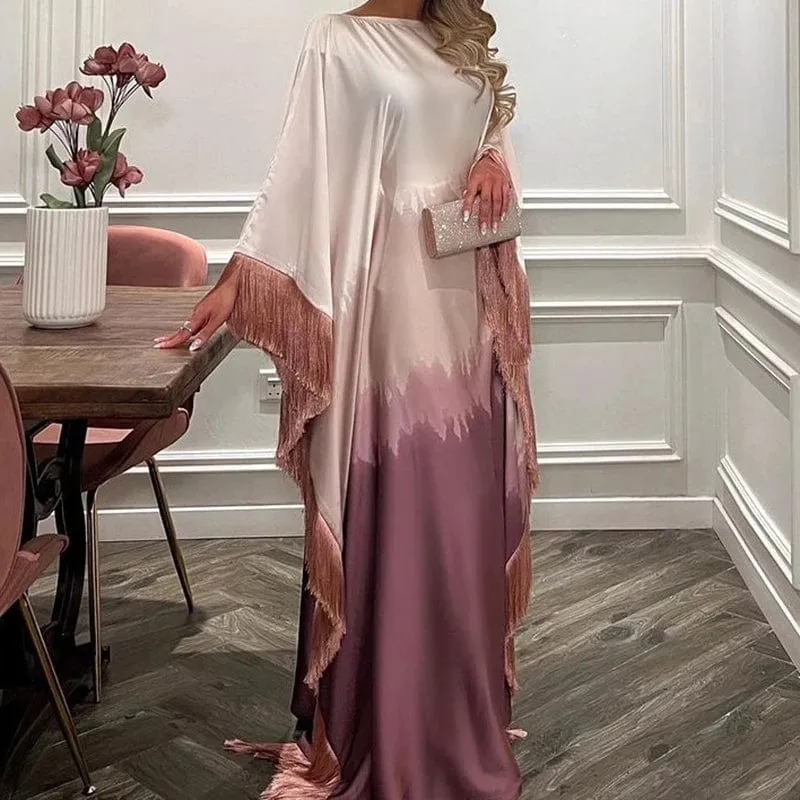 Women's  Formal Batwing Sleeve Party Dresses